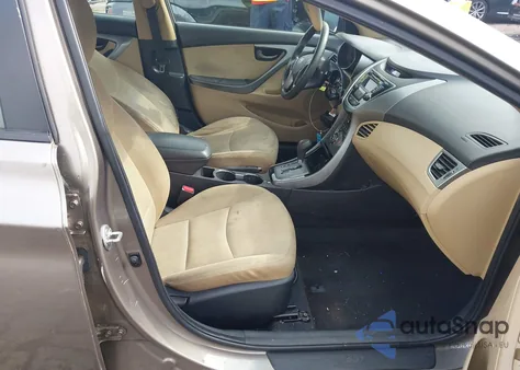 2013 Hyundai Elantra Gls из США, поврежденный, VIN 5NPDH4AE3DH323110